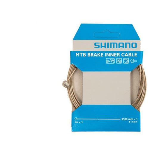 Shimano Spares MTB tandem stainless steel inner brake wire;1.6 x 3500 mm; single