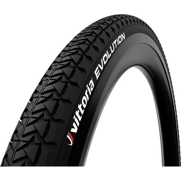 Vittoria Evolution II 26X1.9 Rigid Full Black Tyre