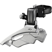Shimano Altus FD-M371 Altus hybrid 9-speed front derailleur; conventional swing; dual-pull