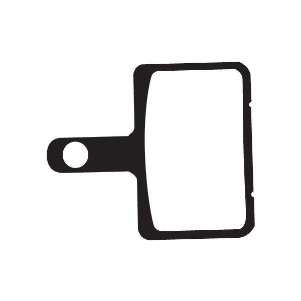 Aztec Organic disc brake pads for Shimano Deore M515 mechanical / M525 hydraulic