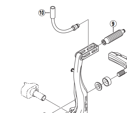 Shimano Spares BR-T660 boot