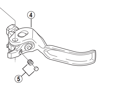 Shimano Spares BL-M988 lever unit