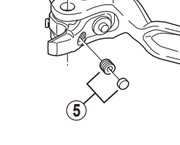 Shimano Spares BL-M988 lever axle fixing bolt and cap