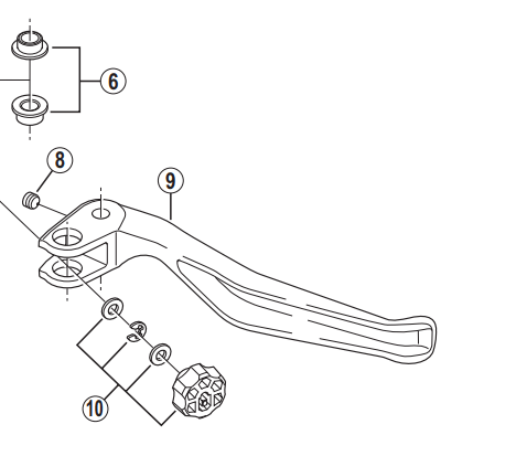 Shimano Spares BL-T785 lever member
