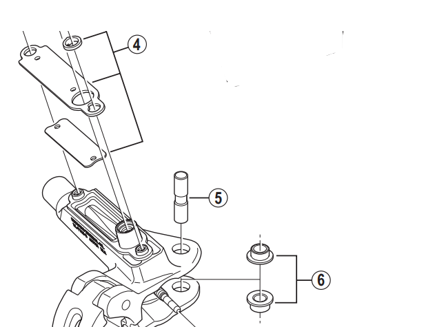 Shimano Spares BL-T785 lever axle