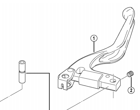 Shimano brake online lever parts