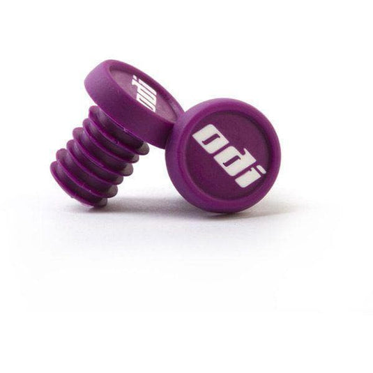 ODI BMX 2 Colour Push In Plugs - Purple