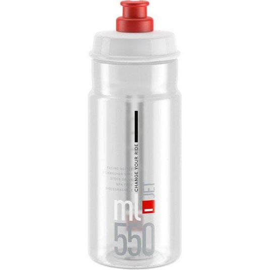 Elite Jet Biodegradable clear red logo 550 ml