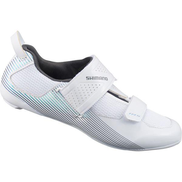 Load image into Gallery viewer, Shimano TR5W (TR501W) SPD-SL Women&#39;s Shoes, White
