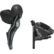 Shimano Tiagra ST-4725 Tiagra 10-speed short reach STI bled with BR-4770 calliper