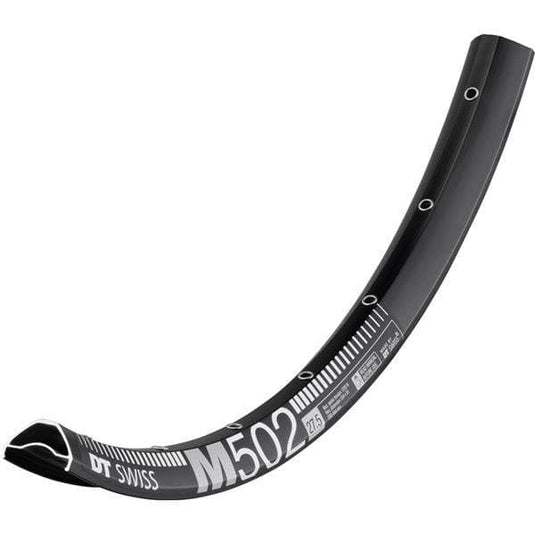 DT Swiss M 502 Sleeve-joined disc-specific 28 hole Presta-drilled black - 27.5 inch