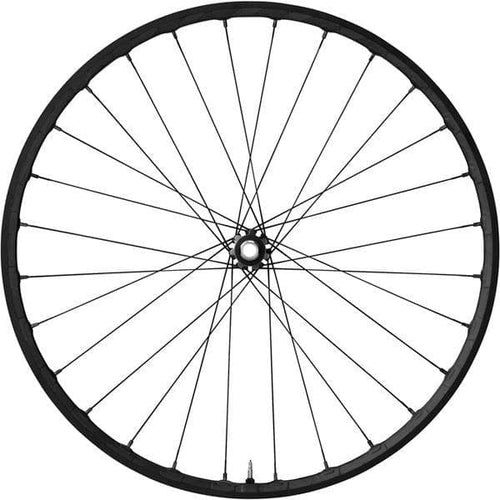 DISCONTINUE - Shimano WH-M9000-TL XC wheel, 15 x 100 mm axle, 27.5in (650B) carbon clincher, front