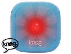 Knog "BLINDER 1" Rear USB Rechargeable 1 LED Light in Blue 'O' - 11286 - MRRP £19.99