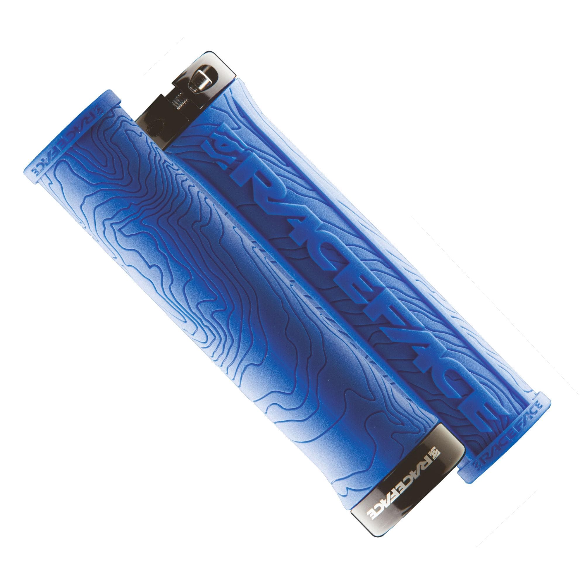 Race Face Half Nelson Lock On Grips Blue