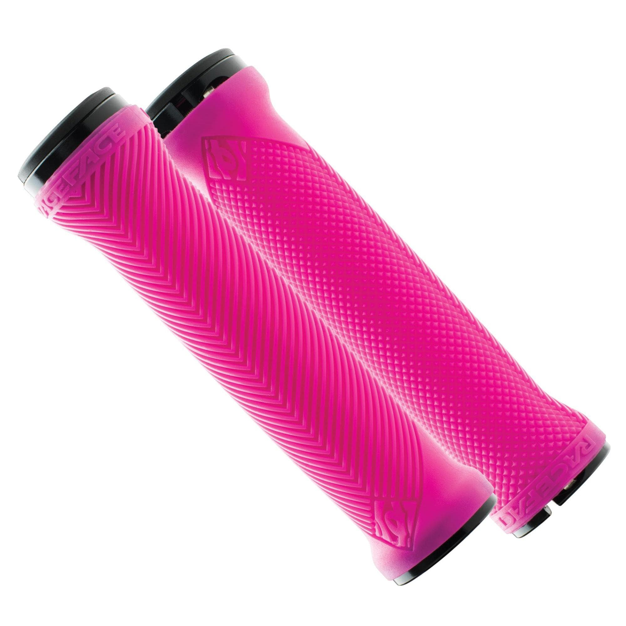 Race Face Love Handle Grips Neon Pink