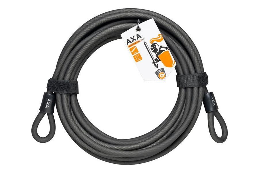 AXA Double Loop 1000 - 10000mm - Black