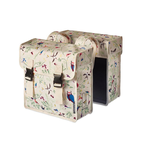 Basil Wanderlust-Double Bag Double Bag Of Water-Repellent Polyester 35L Ivory: Ivory 35 Litre