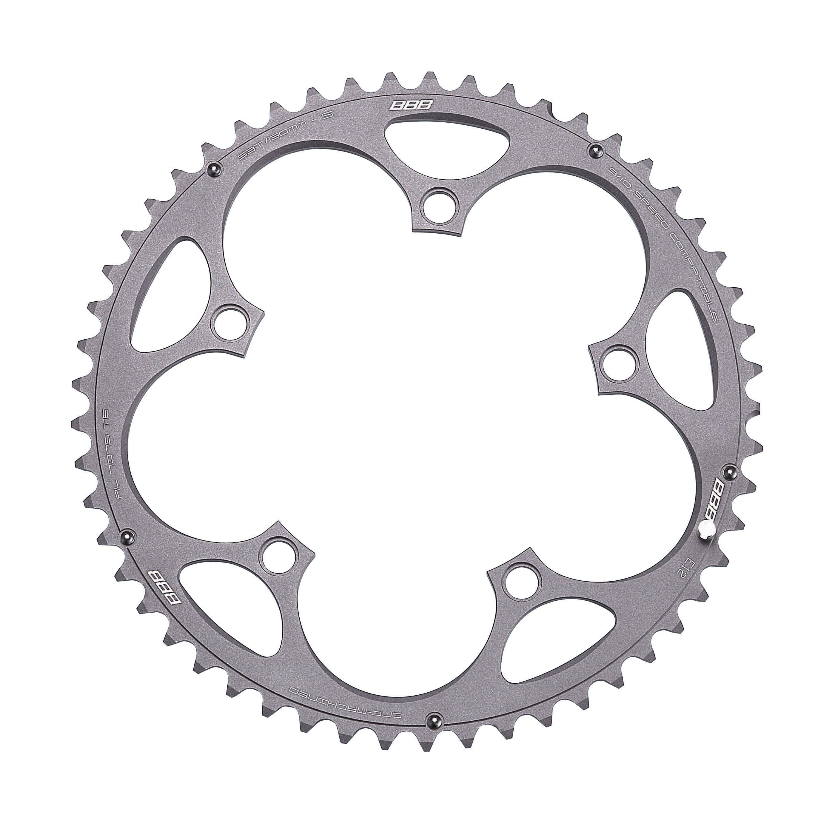BBB BCR-14S - TripleGear Chainring  (S9/10, 130BCD, 53T)