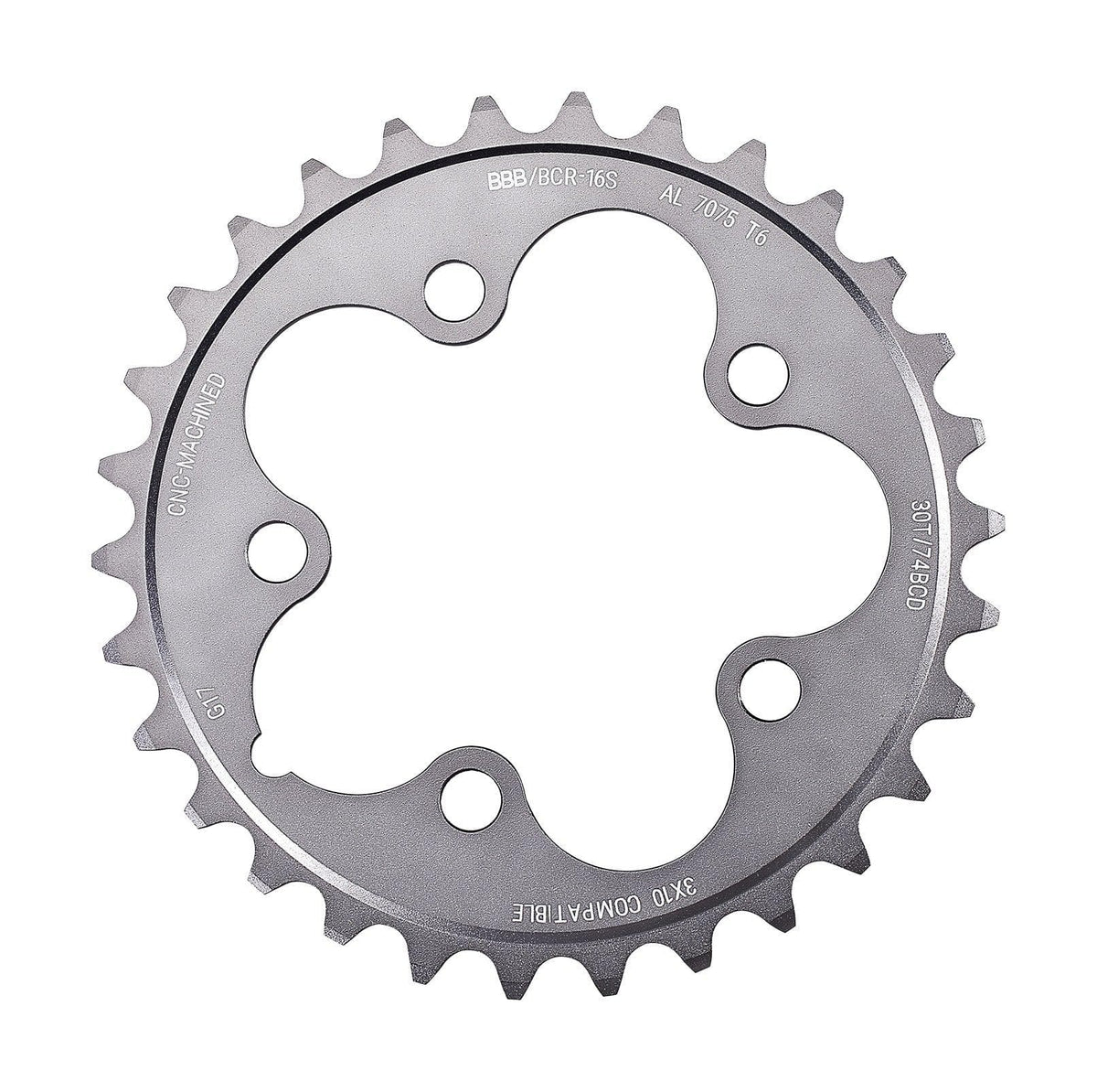 BBB BCR-16S - TripleGear Chainring  (S9/10, 74BCD, 30T)