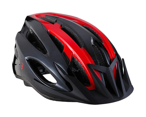BBB BHE-35 - Condor Helmet (Black & Red, 54-58cm)