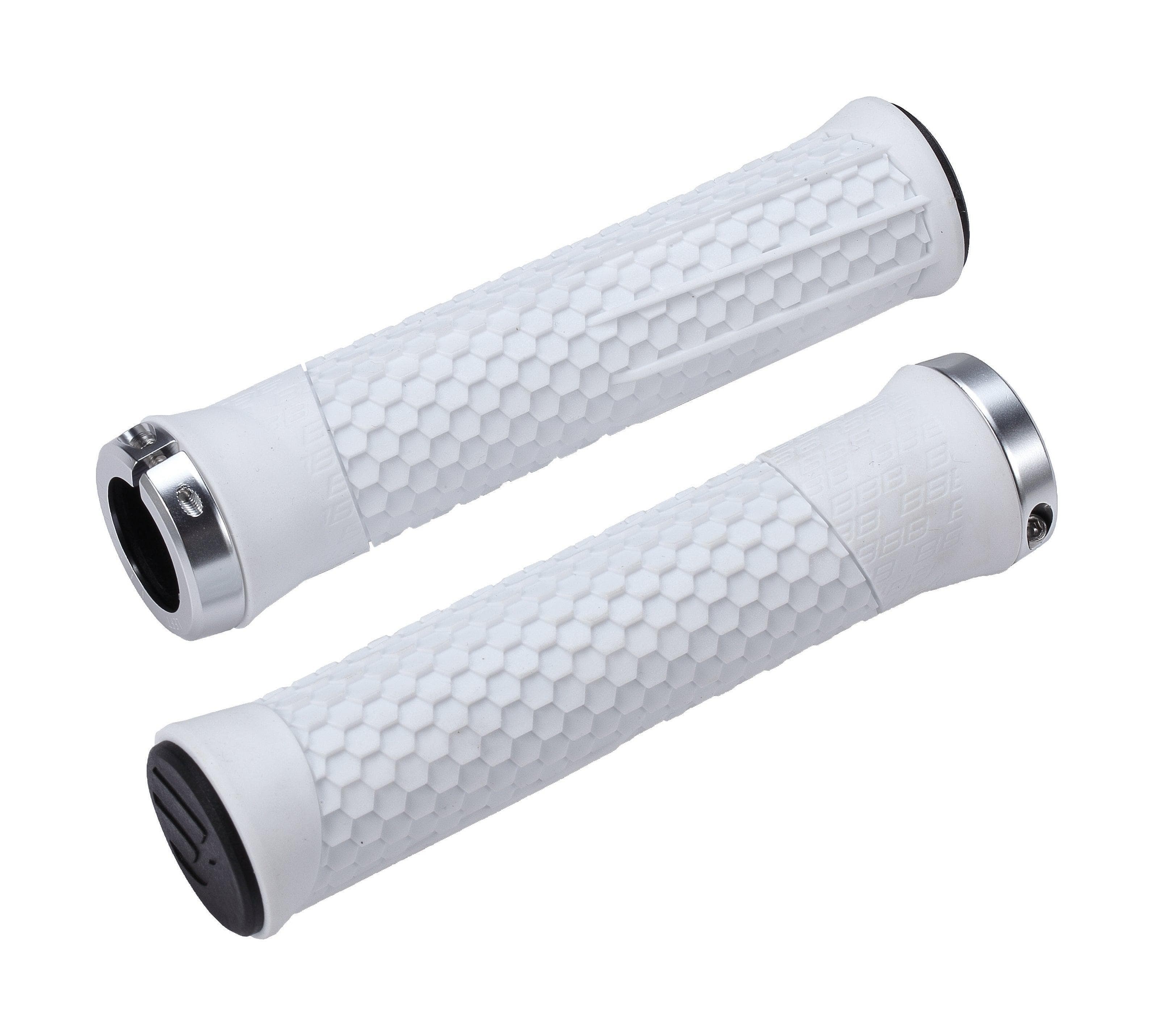 BBB BHG-95 - Python Grips (142mm, White, Grey Lockring)