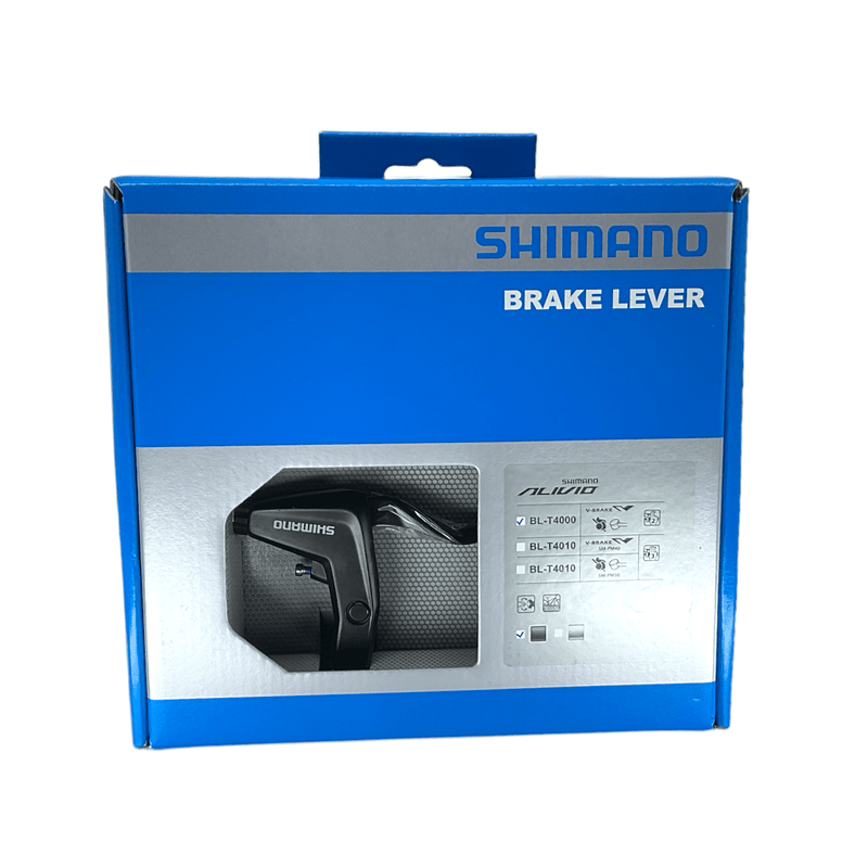 Load image into Gallery viewer, Shimano Alivio BL-T4000 Alivio 2-finger brake levers for V-brakes - black
