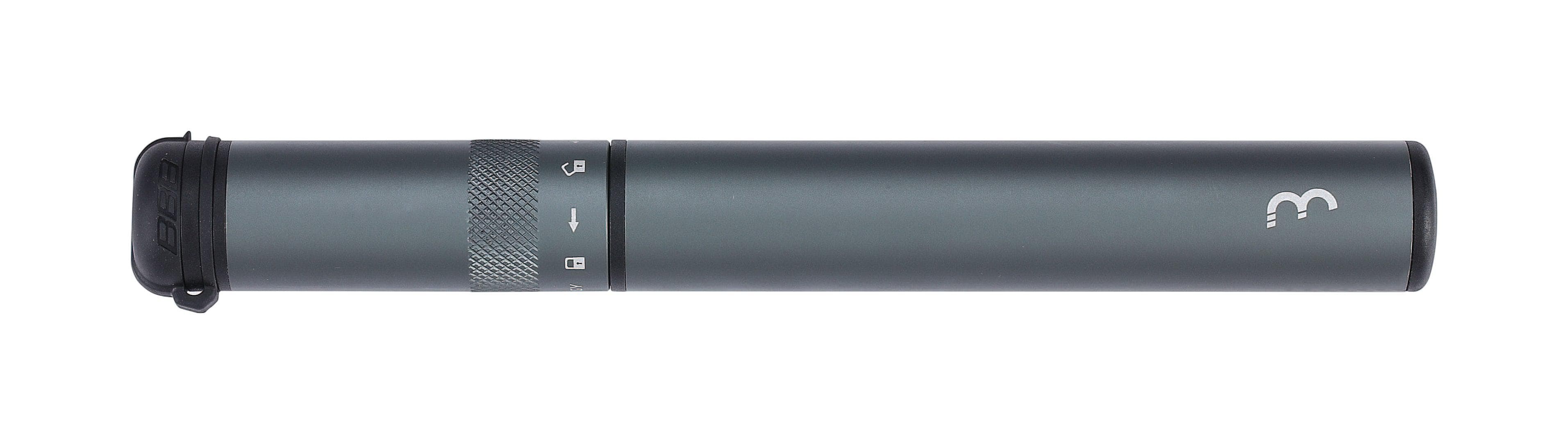 BBB BMP-50 - Samurai Telescopic MiniPump (Grey, 210mm)