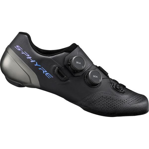 Load image into Gallery viewer, Shimano S-PHYRE RC9 (RC902) SPD-SL Shoes, Black
