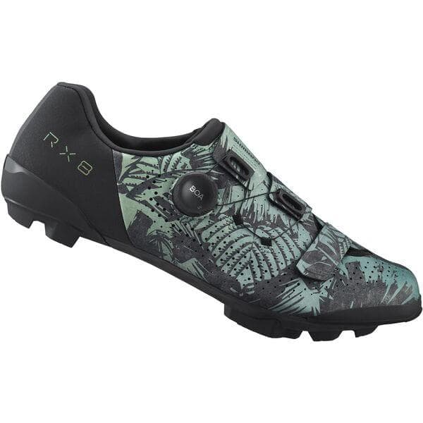 Shimano Clothing RX8 (RX801) Shoes; Tropical Leaves; Size 42
