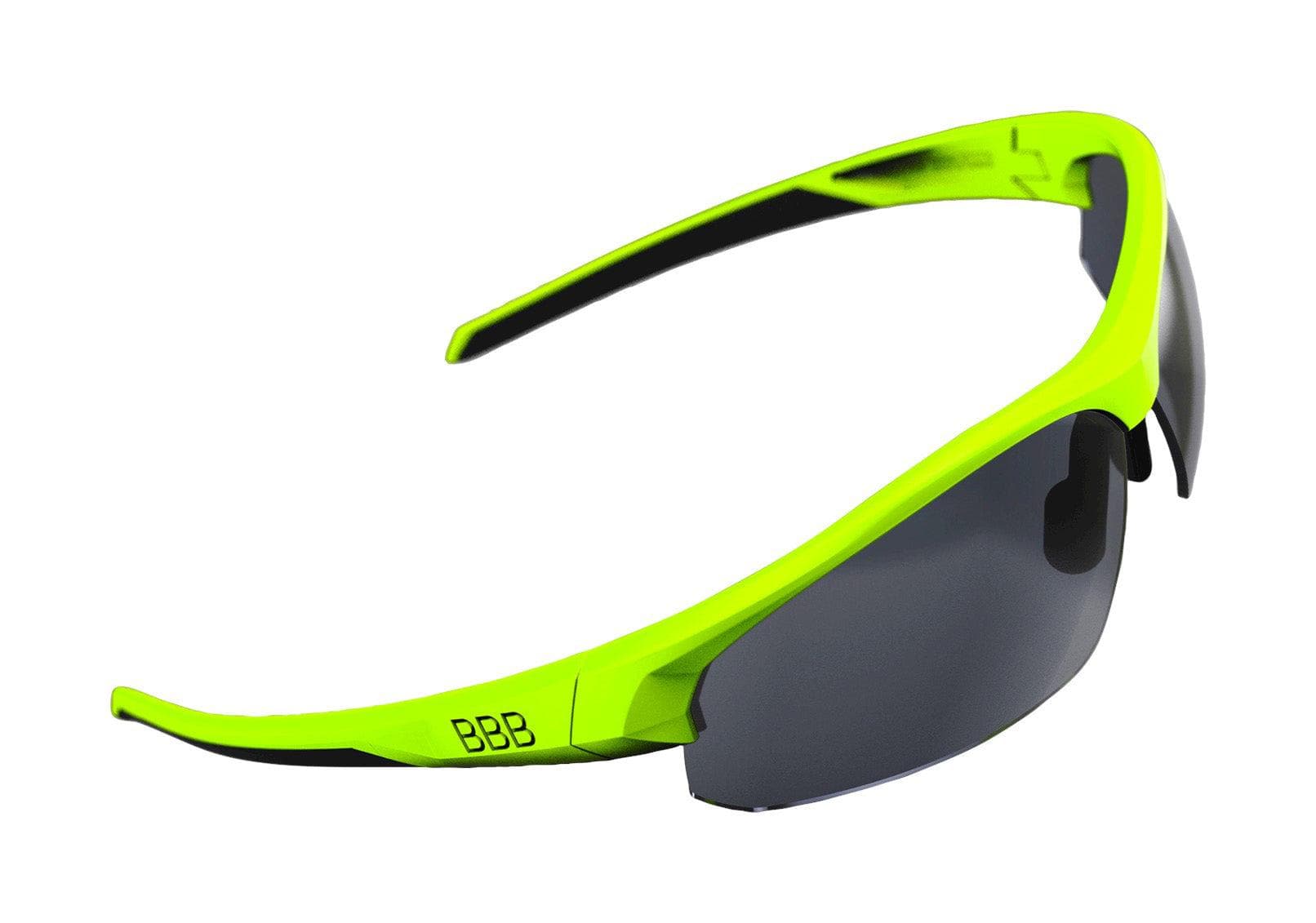 BBB BSG-58 - Impress (Matte Neon Yellow, Smoke Lenses)