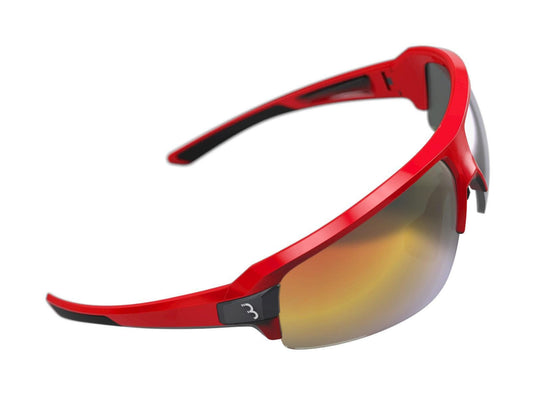 BBB BSG-62 - Impulse Sport Glasses (Red, Red Lenses)