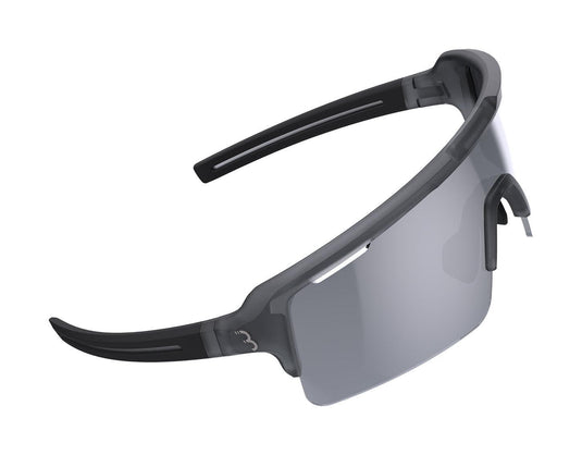 BBB BSG-65 - Fuse Sport Glasses (Clear Grey, MLC Silver Lens)