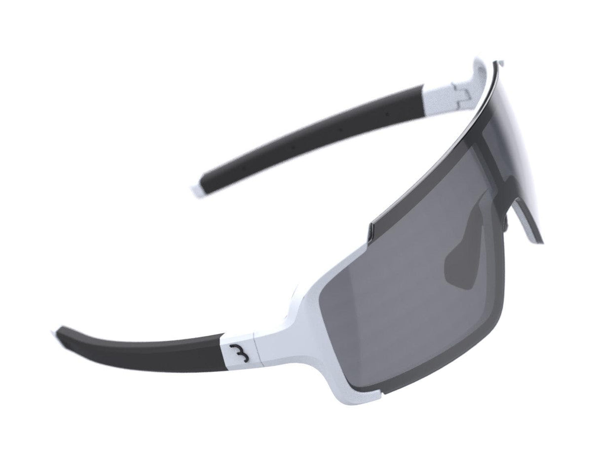 BBB BSG-69 - Chester Sport Glasses (White, Smoke Lens)