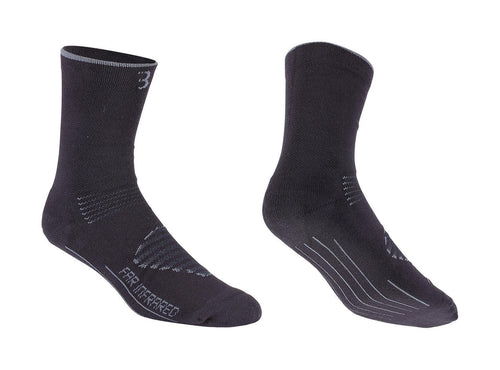 BBB BSO-16 - FIRFeet Socks (Black & Grey, 44-47)