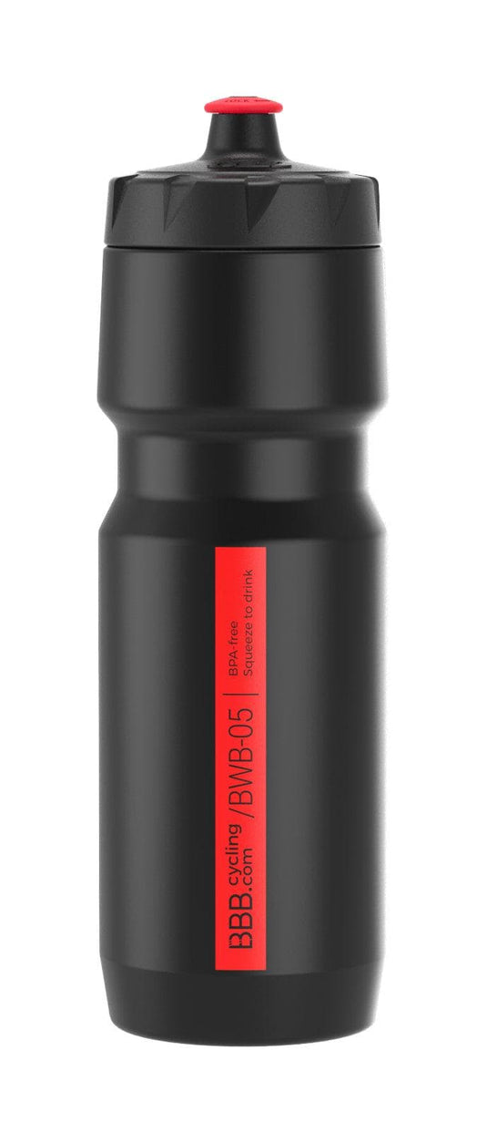 BBB BWB-05 - CompTank XL Water Bottle (750ml, Black & Red)