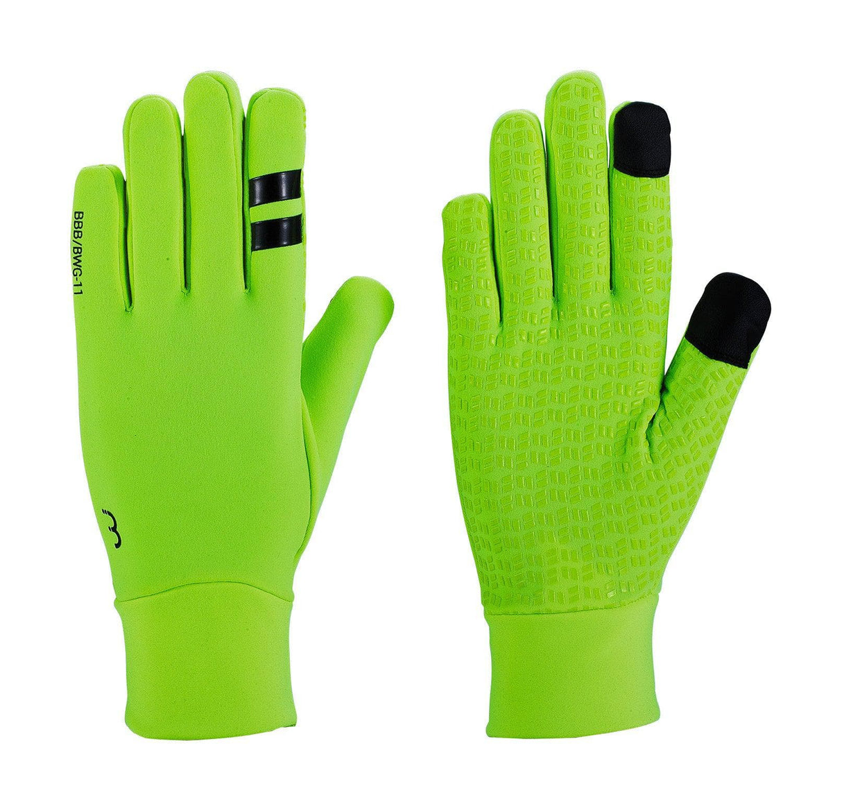 BBB BWG-11 - RaceShield Winter Gloves (Neon Yellow, XXL)