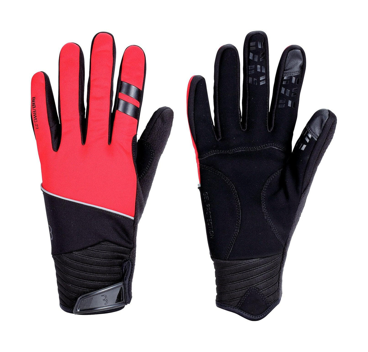 BBB BWG-21 - ControlZone Winter Gloves (Red, S)