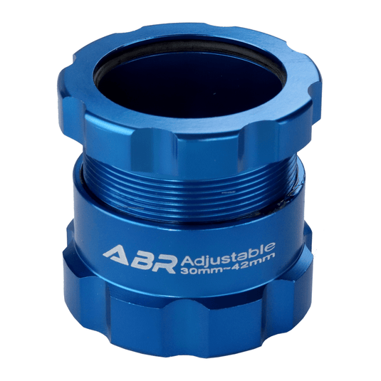 ABR Float 1" 1/8" Fully Adjustable Alloy Headset Spacer 30mm to 42mm Blue
