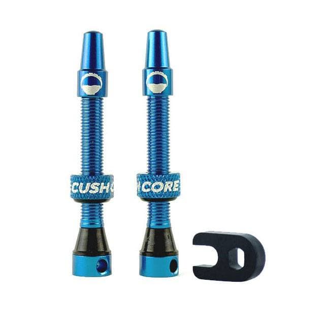 CushCore Tubeless Valves 44mm Royal Blue