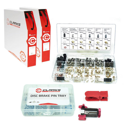 Clarks Hydraulic Hose Promo (With Fittings/Hose Cutter/Needle Driver):