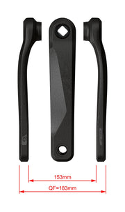 FSA TF Bosch E-Bike Steel Chainguard 02 (Black, 18-20T)