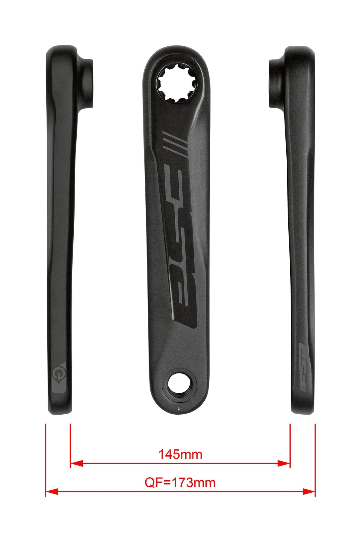FSA TF Bosch E-Bike Steel Chainguard 02 (Black, 18-20T)