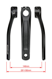 FSA Ebike Chainset CK-751 Shimano E8000 28.0mm Black (170mm)