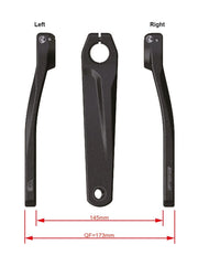 FSA Ebike Chainset CK-752 Shimano EP800 24.0mm Black (165mm)