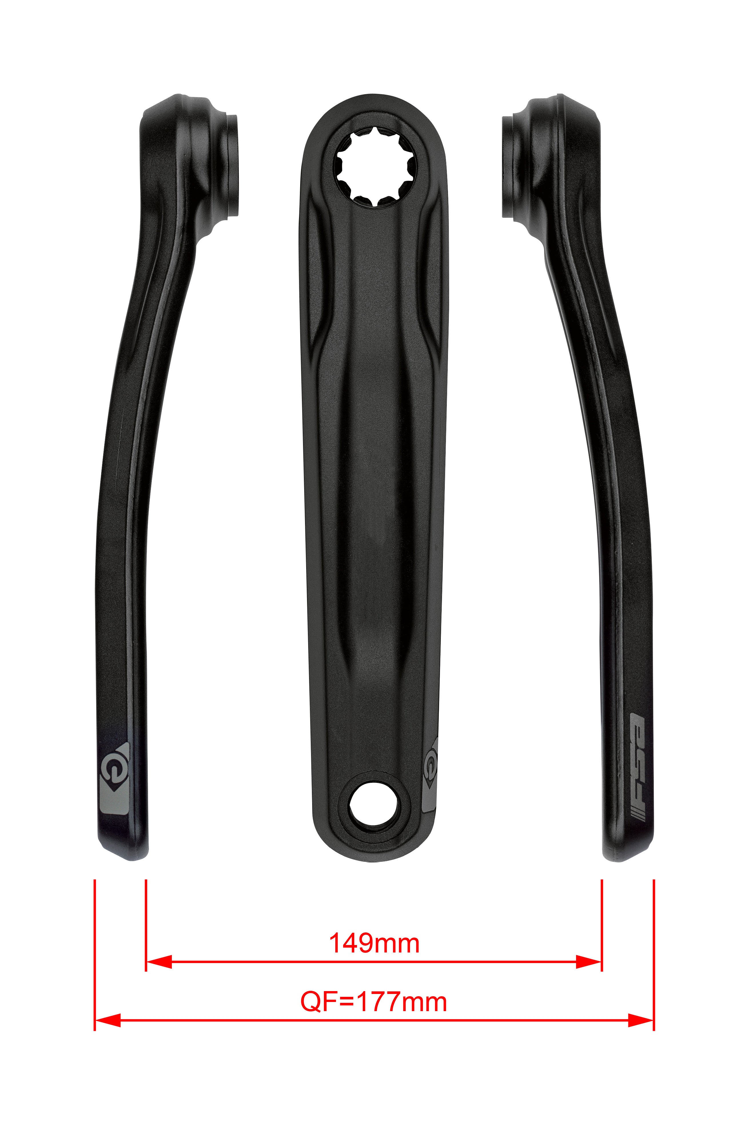 FSA TF Bosch E-Bike Steel Chainguard 02 (Black, 18-20T)