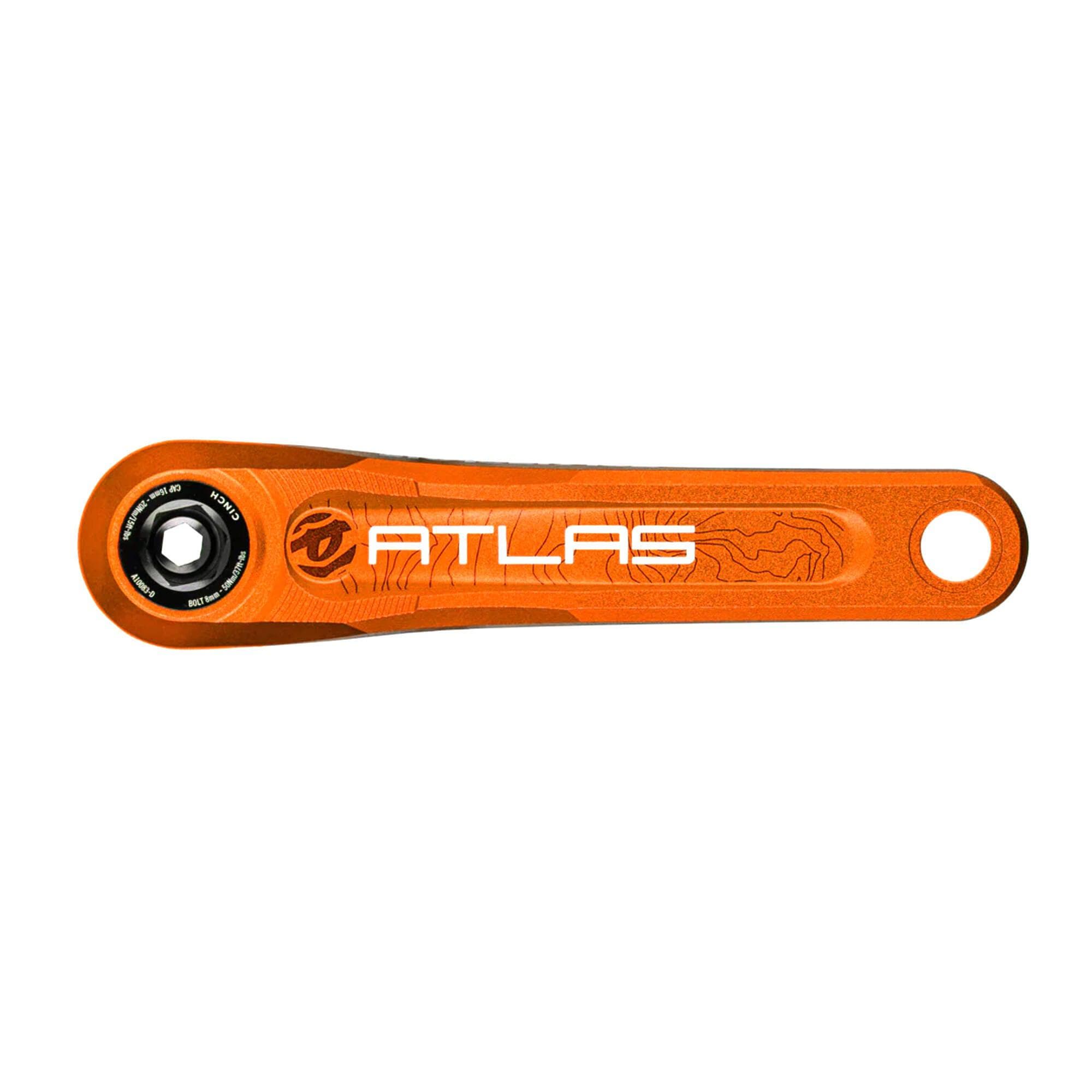 Race Face Atlas Cinch Cranks (Arms Only) Orange