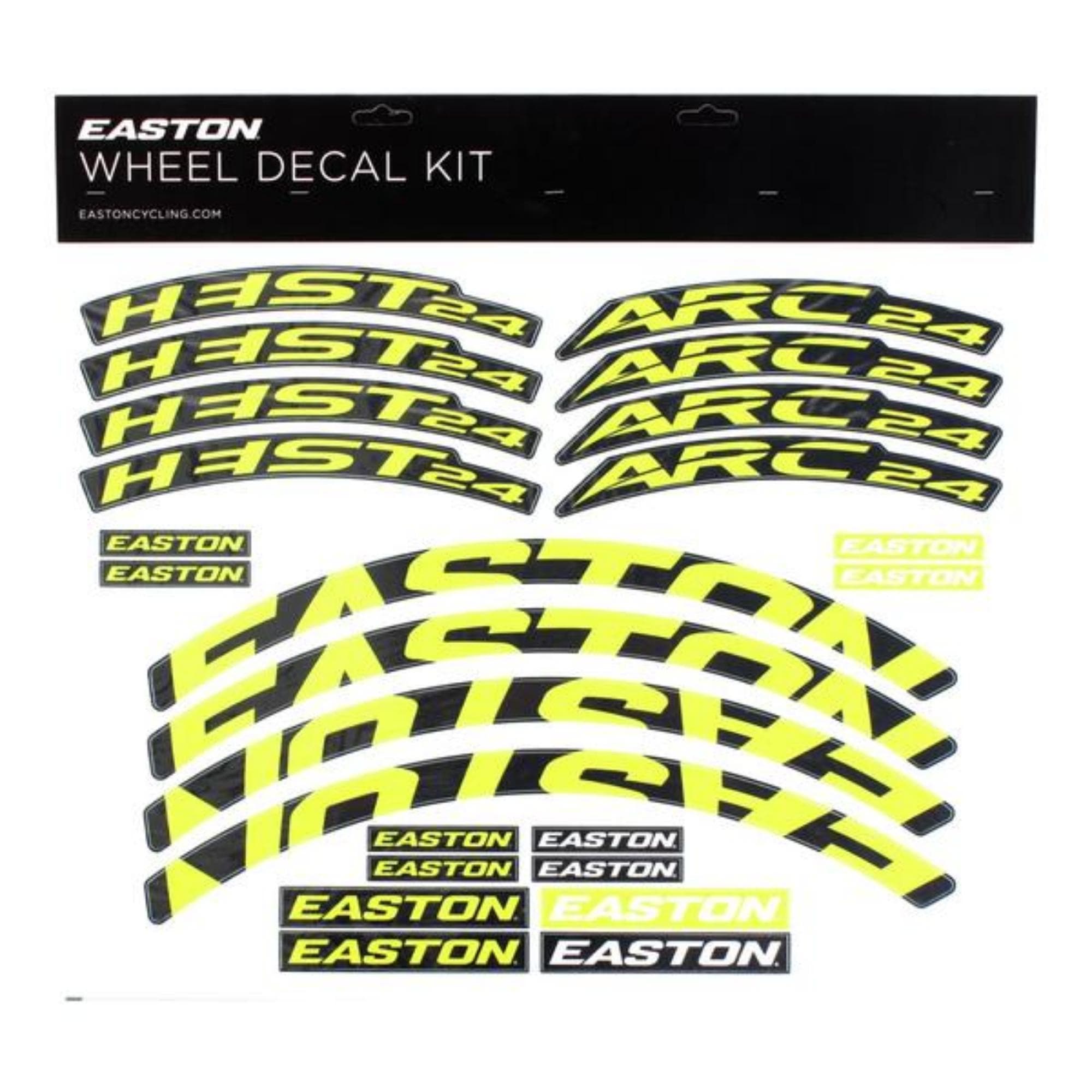 Easton Arc/Heist Wheel Decal Kit