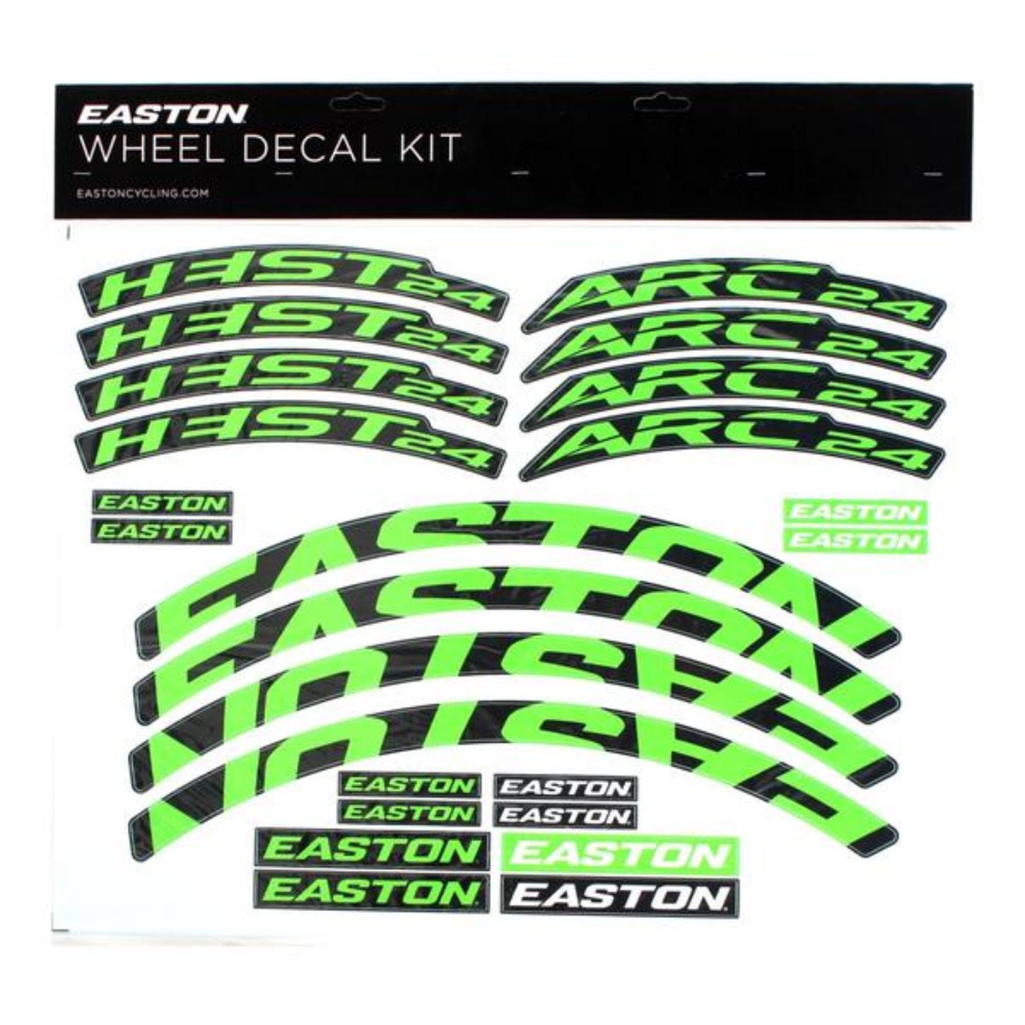 Easton Arc/Heist Wheel Decal Kit