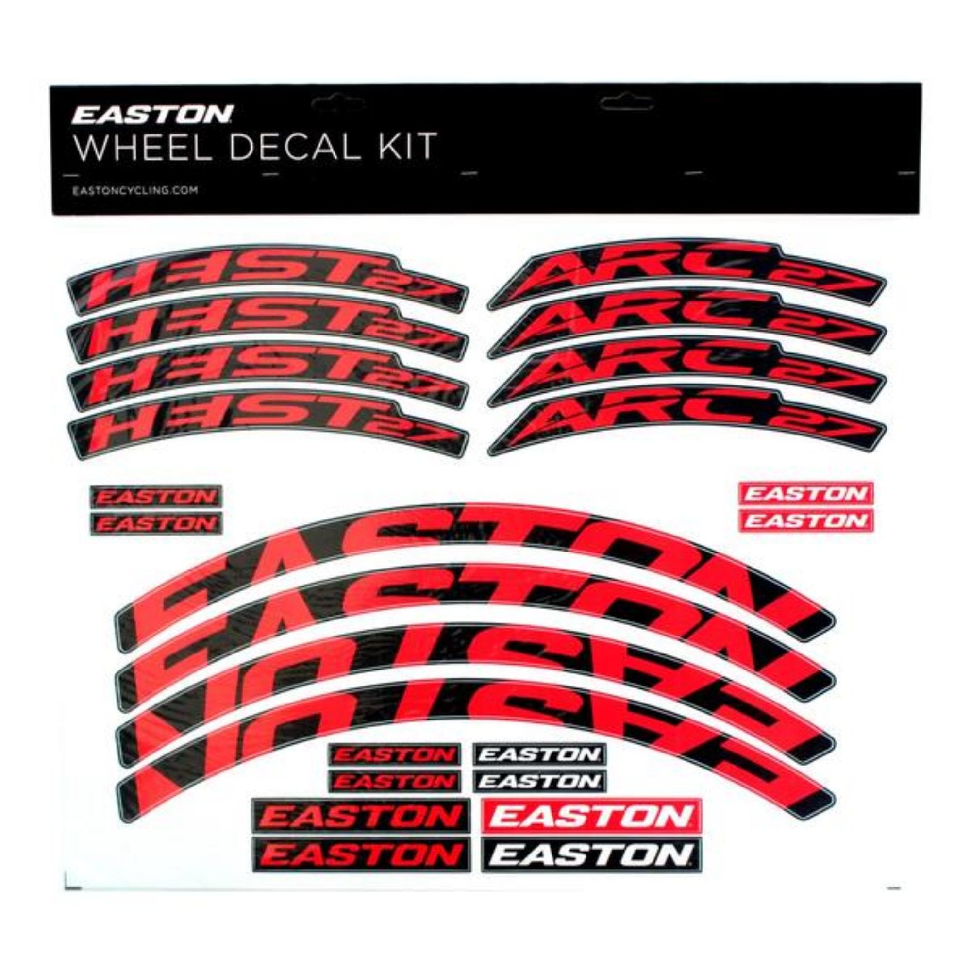 Easton Arc/Heist Wheel Decal Kit