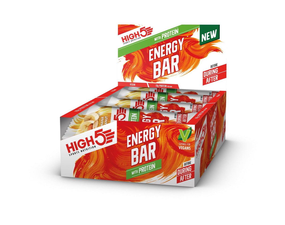 High5 High5 Energy Bar & Protein (50g, x12, Peanut & Banana)